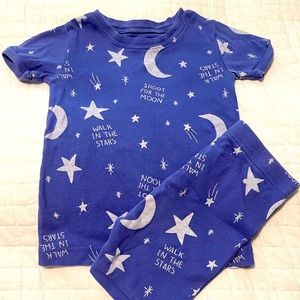 Old Navy Moon & Stars Pajamas Shorts Set